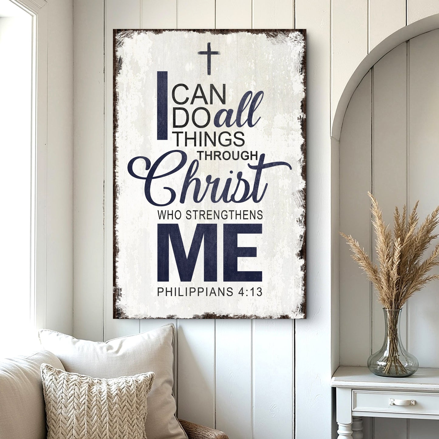 I Can Do All Things Through Christ - Philippians 4:13 - Wall Art