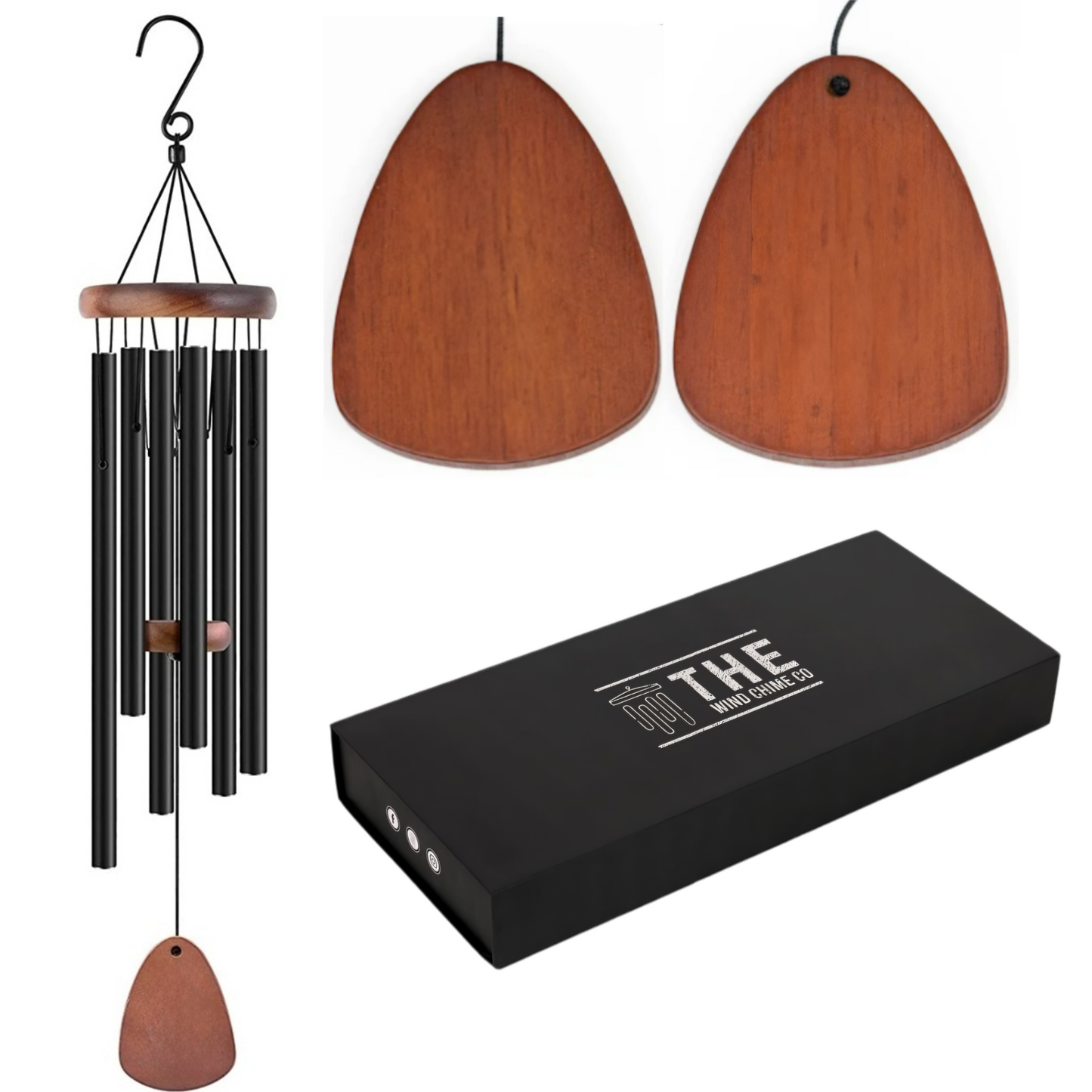32" Serenity Memorial Wind Chimes - For every time you think of me, I’m right here in your heart