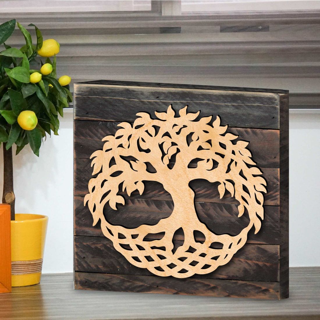 Tree of Life - Celtic Wooden Wall Art