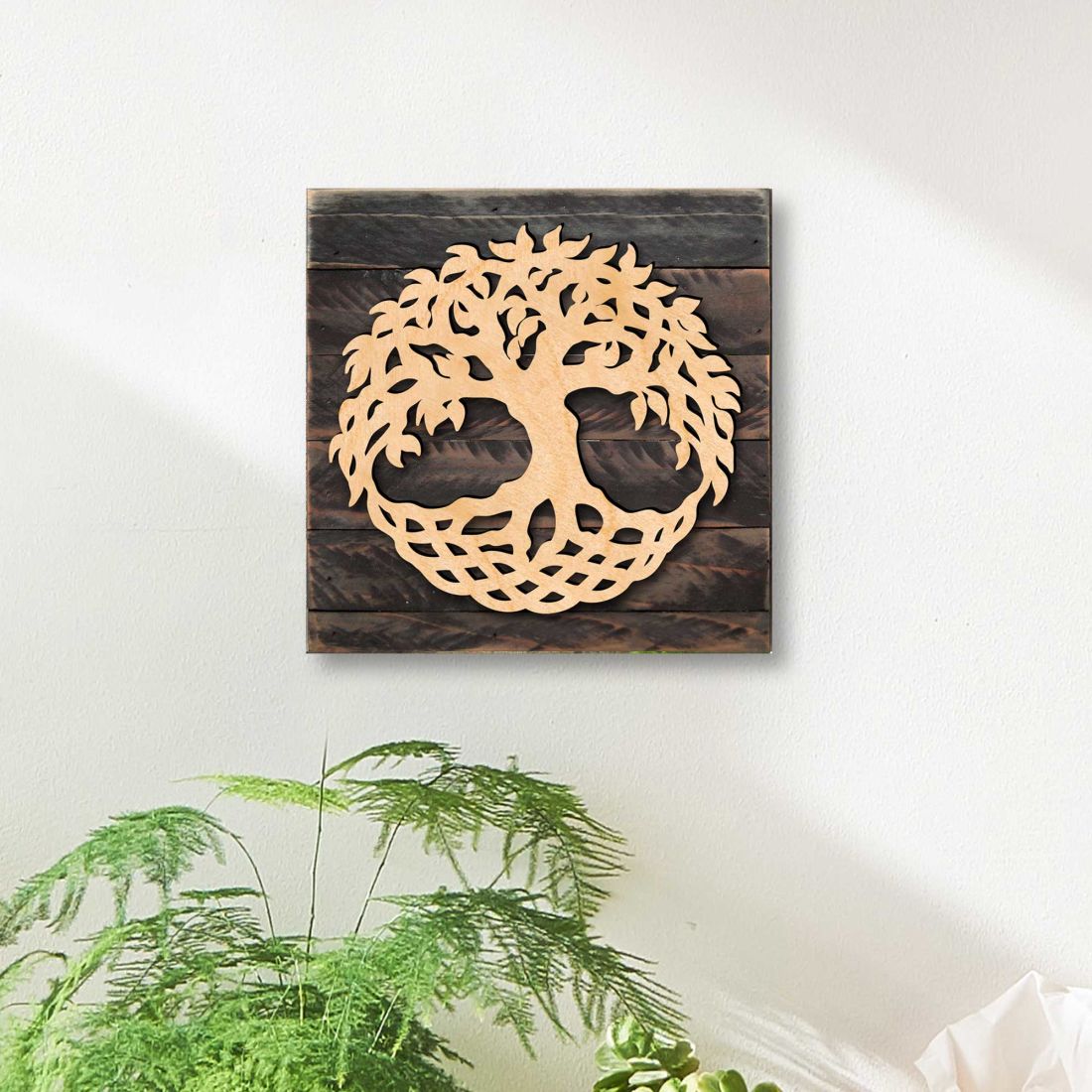 Tree of Life - Celtic Wooden Wall Art