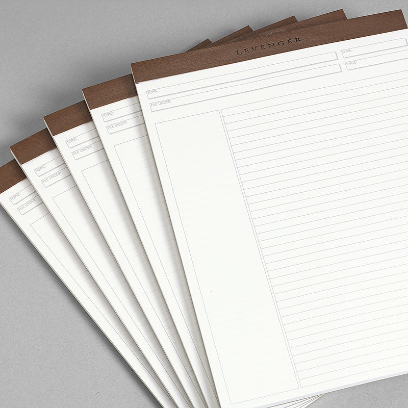 Freeleaf Annotation Ruled Pads (set of 5)