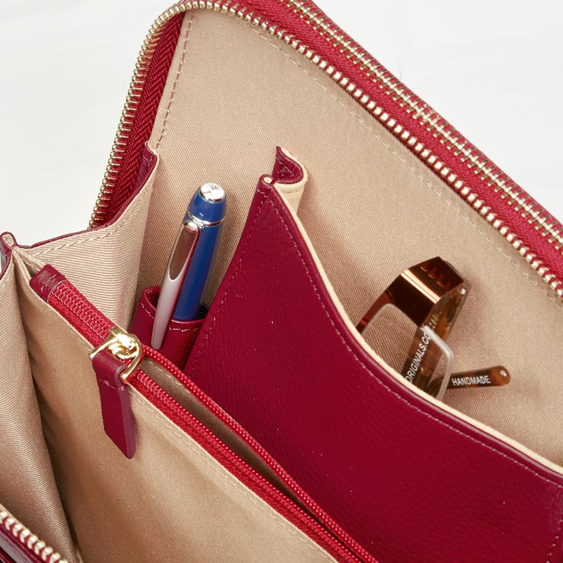 Carrie Plus - Leather Crossbody Bag