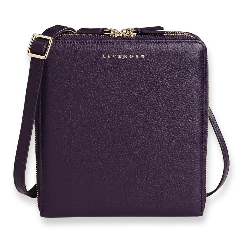 Carrie Plus - Leather Crossbody Bag