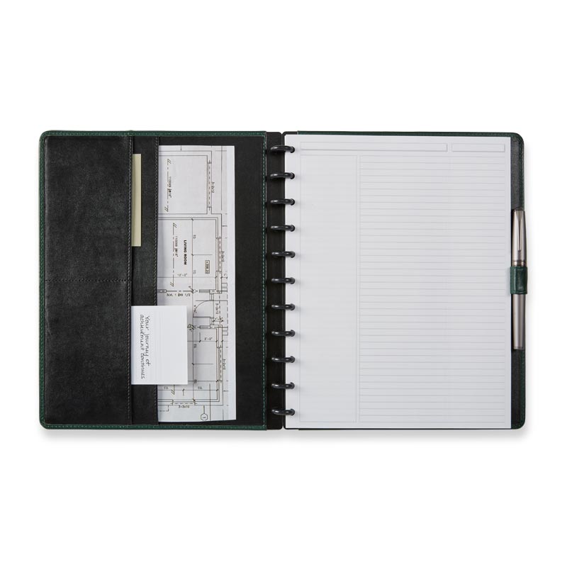 Circa Leather Discbound Notebook