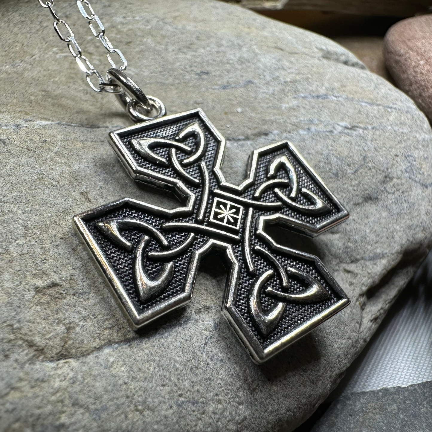 Ahenny Celtic High Cross Necklace