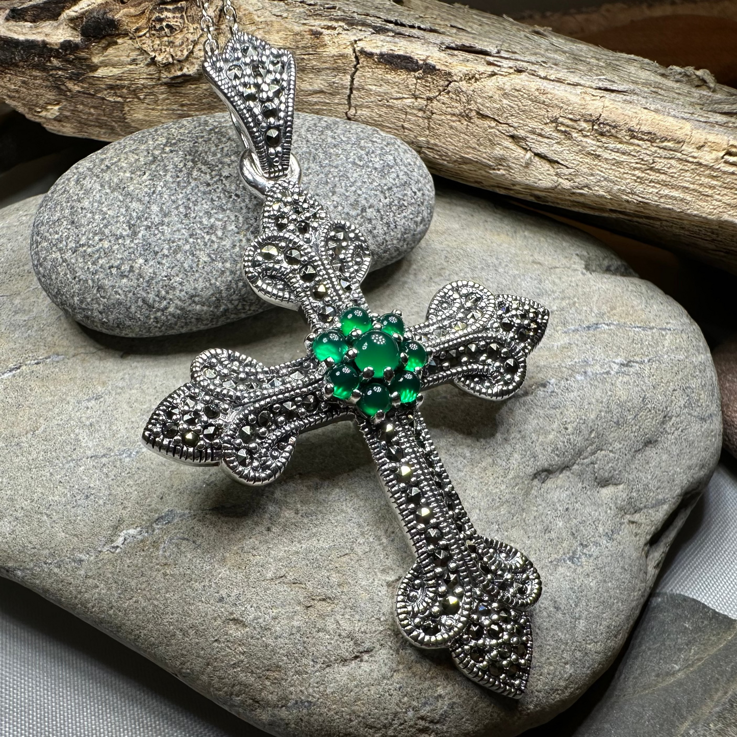 Fineen Medieval Celtic Cross Necklace