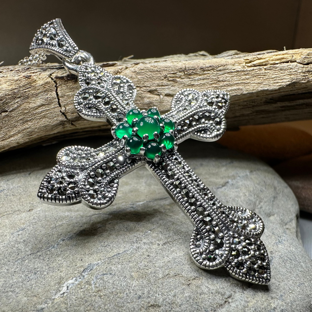 Fineen Medieval Celtic Cross Necklace