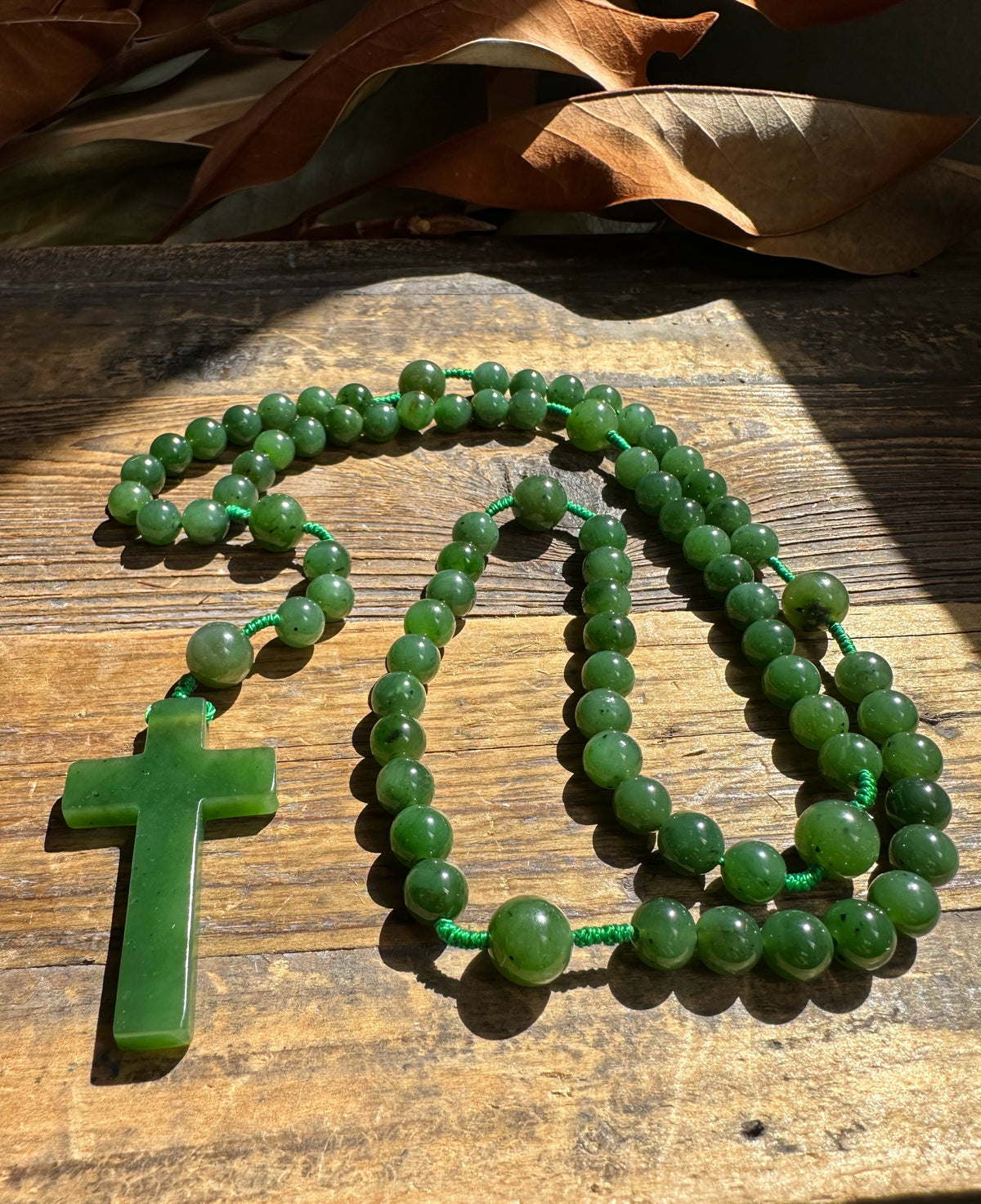 Jade Rosary Beads