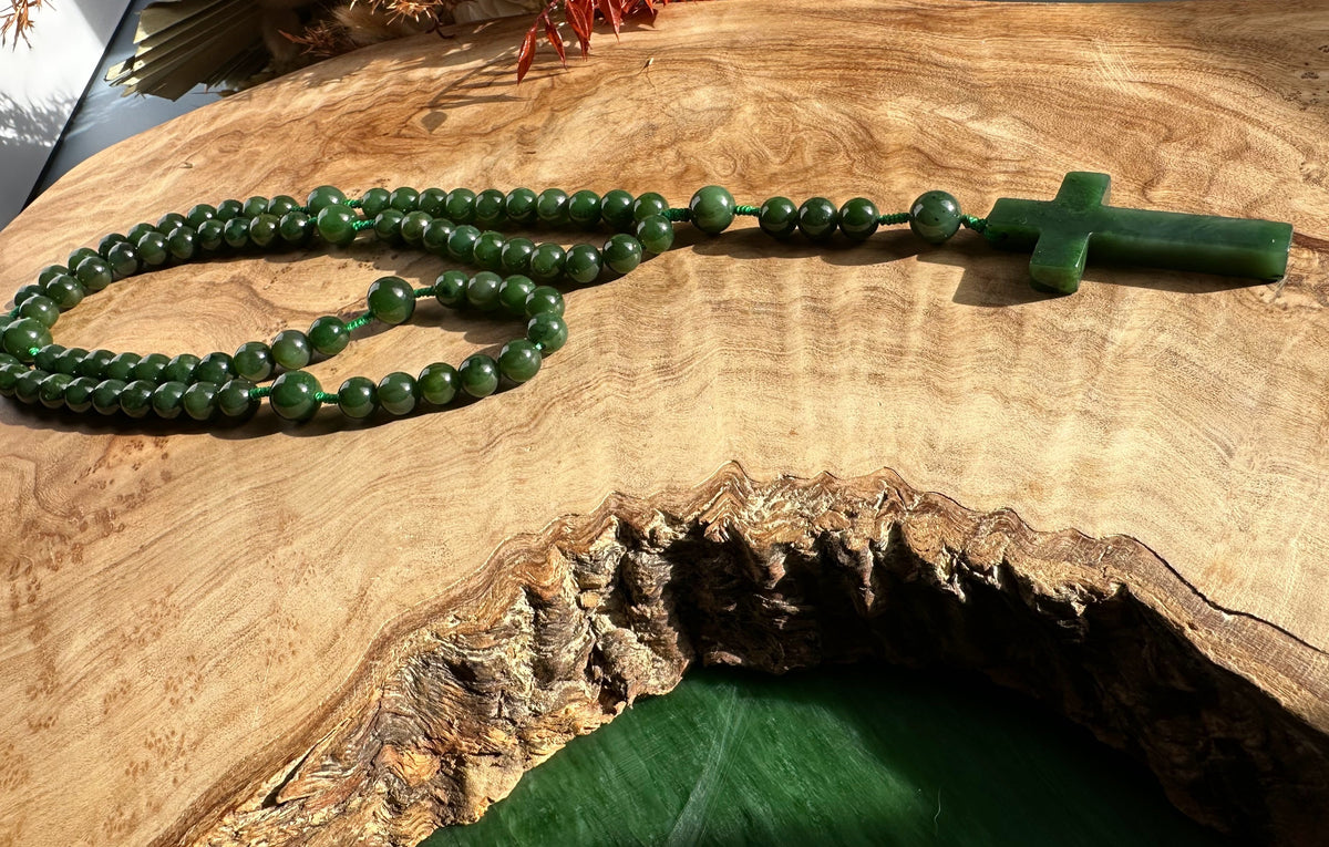 Jade Rosary Beads