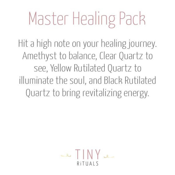 Master Healing Pack Bracelet Set