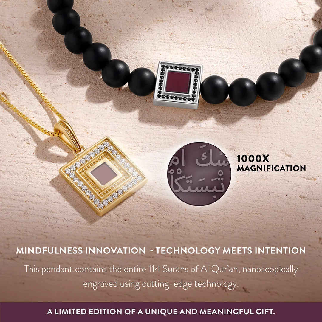 Serene Focus Quran Nano Chip Necklace