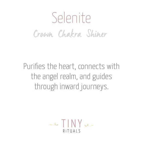 Selenite Heart