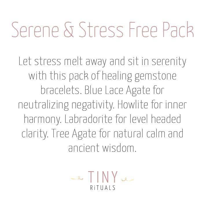 Serene & Stress Free Pack Bracelet Set