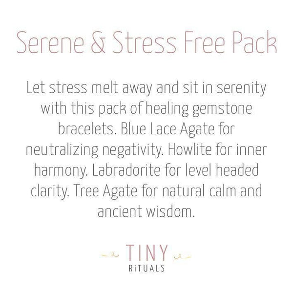 Serene & Stress Free Pack Bracelet Set