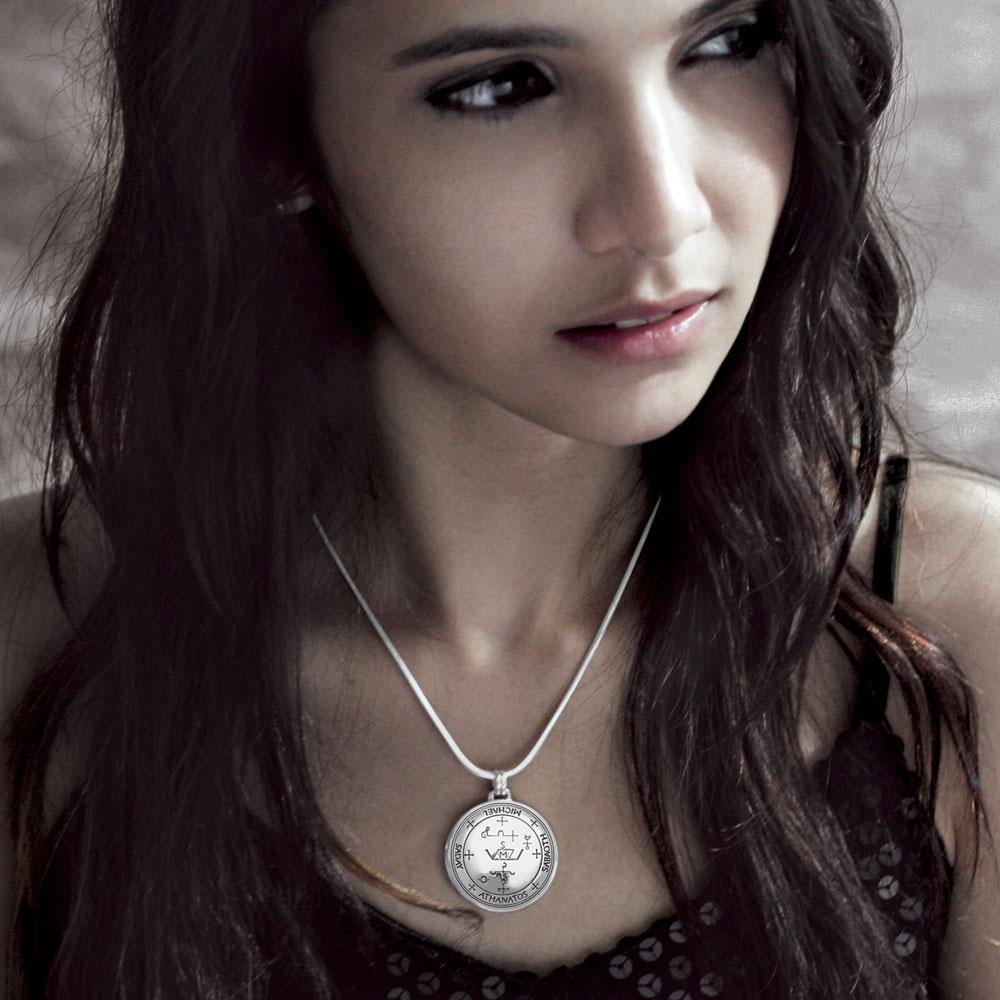 Archangel Michael Pendant - Sterling Silver