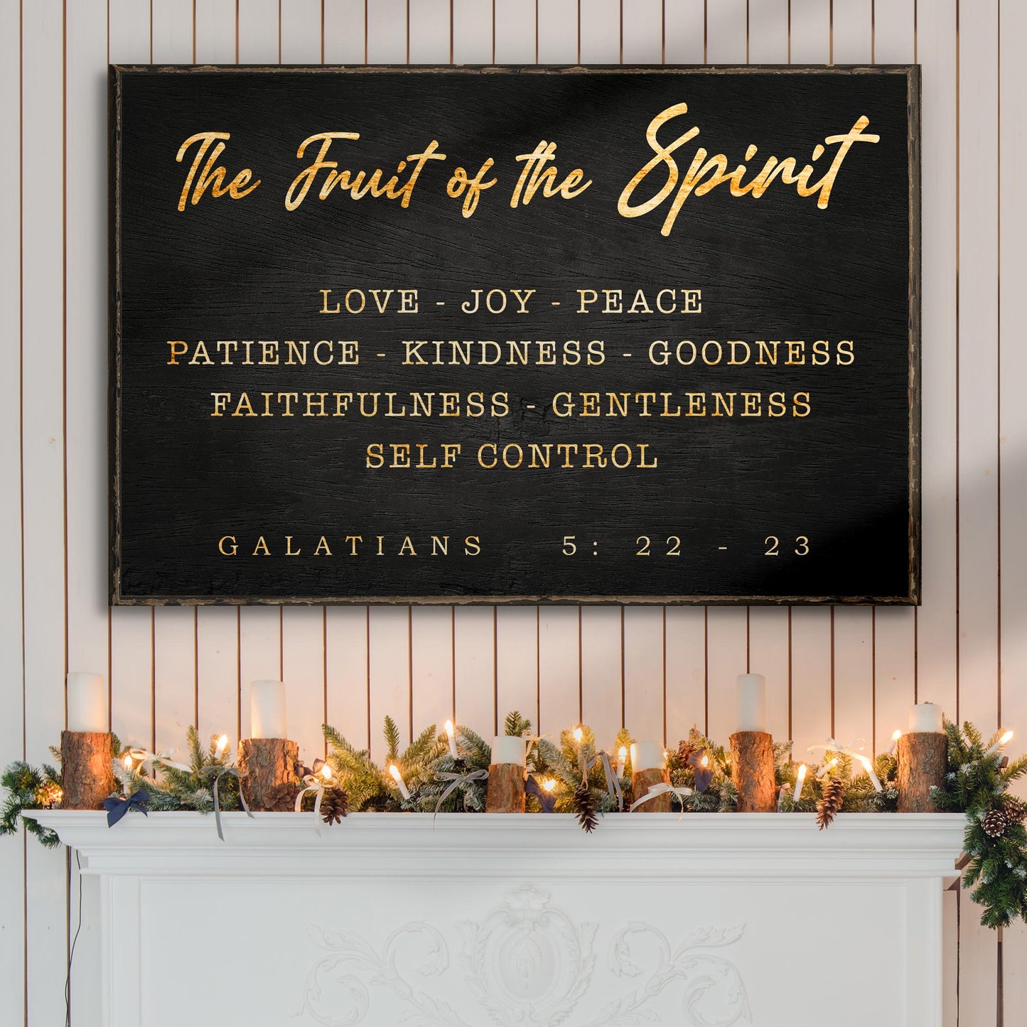 The Fruit Of The Spirit - Galatians 5:22-23 - Wall Art