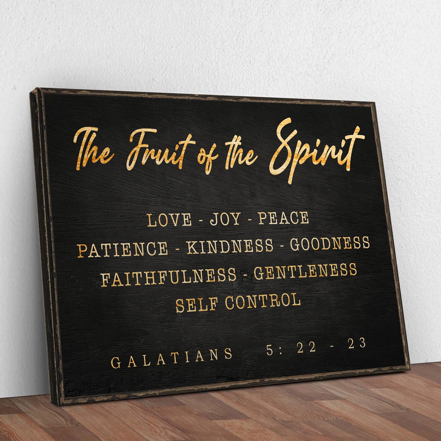 The Fruit Of The Spirit - Galatians 5:22-23 - Wall Art
