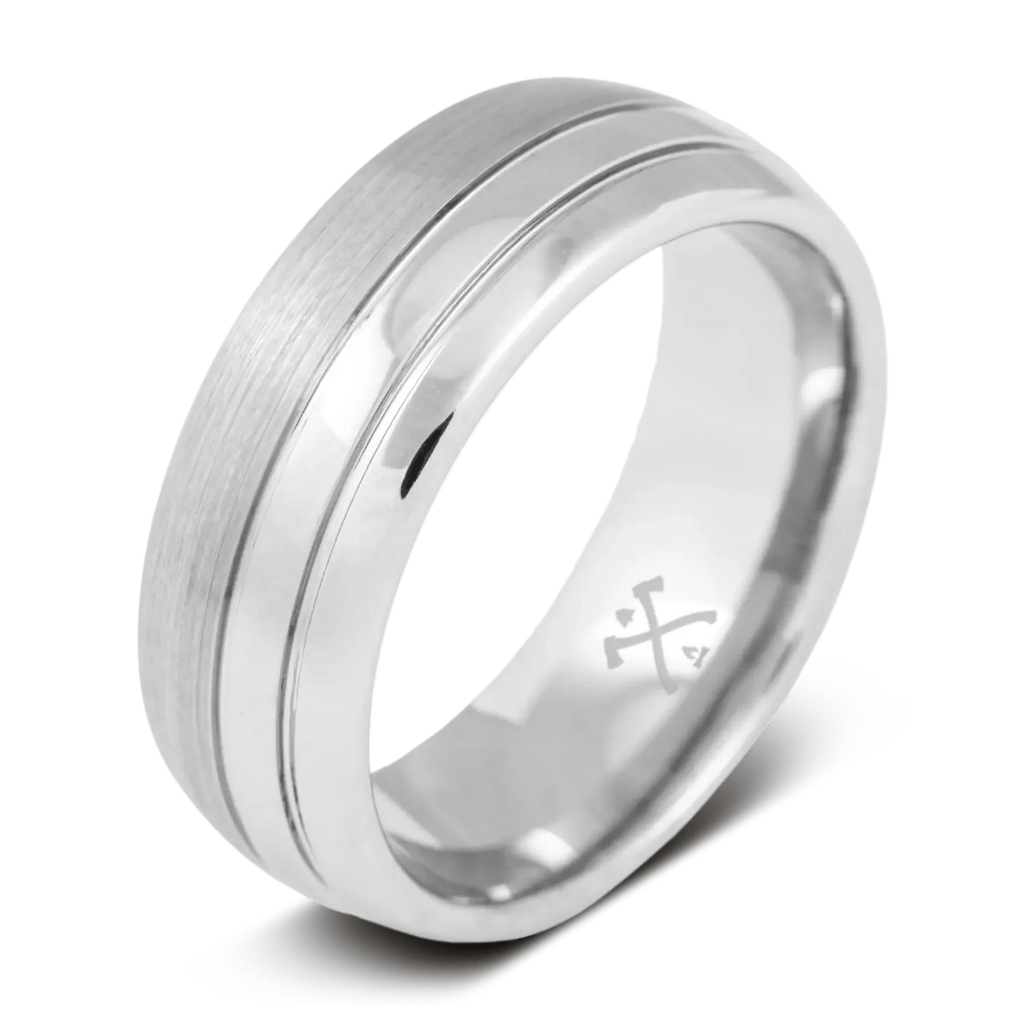 The Aviator - Men's Ring / Wedding Band - Tungsten