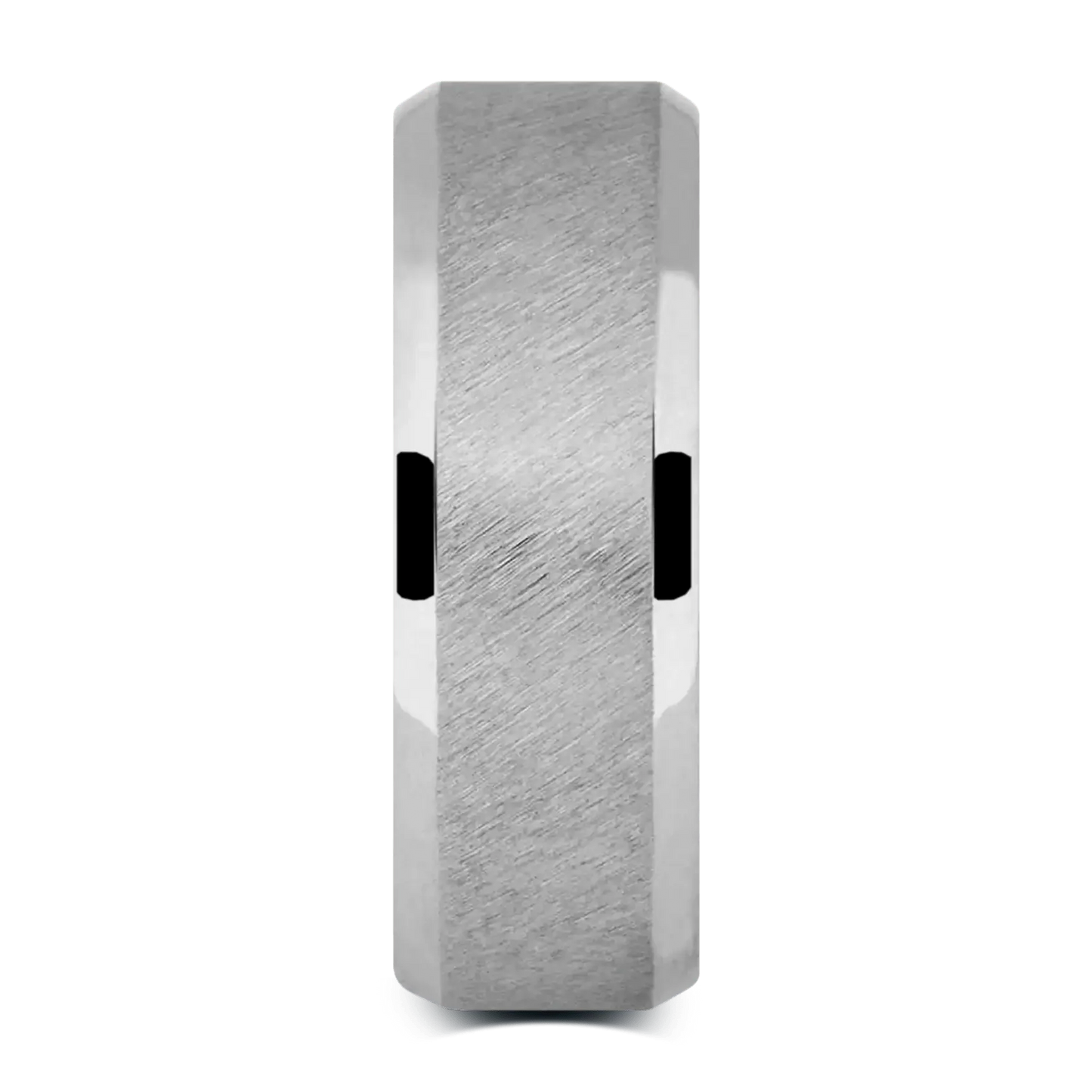 The Gandalf™️ - Men's Ring / Wedding Band - Titanium with Forged Carbon Fiber Sleeve