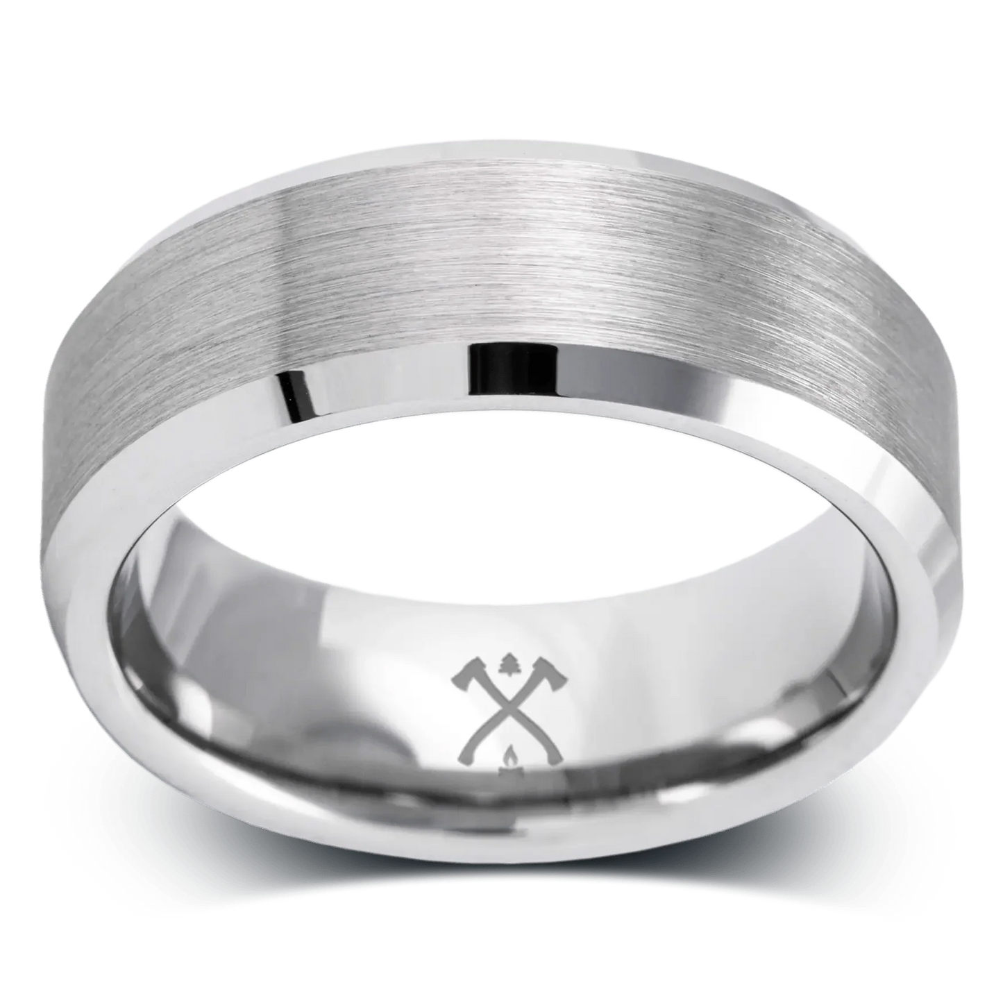 The Savant - Men's Ring / Wedding Band - Tungsten