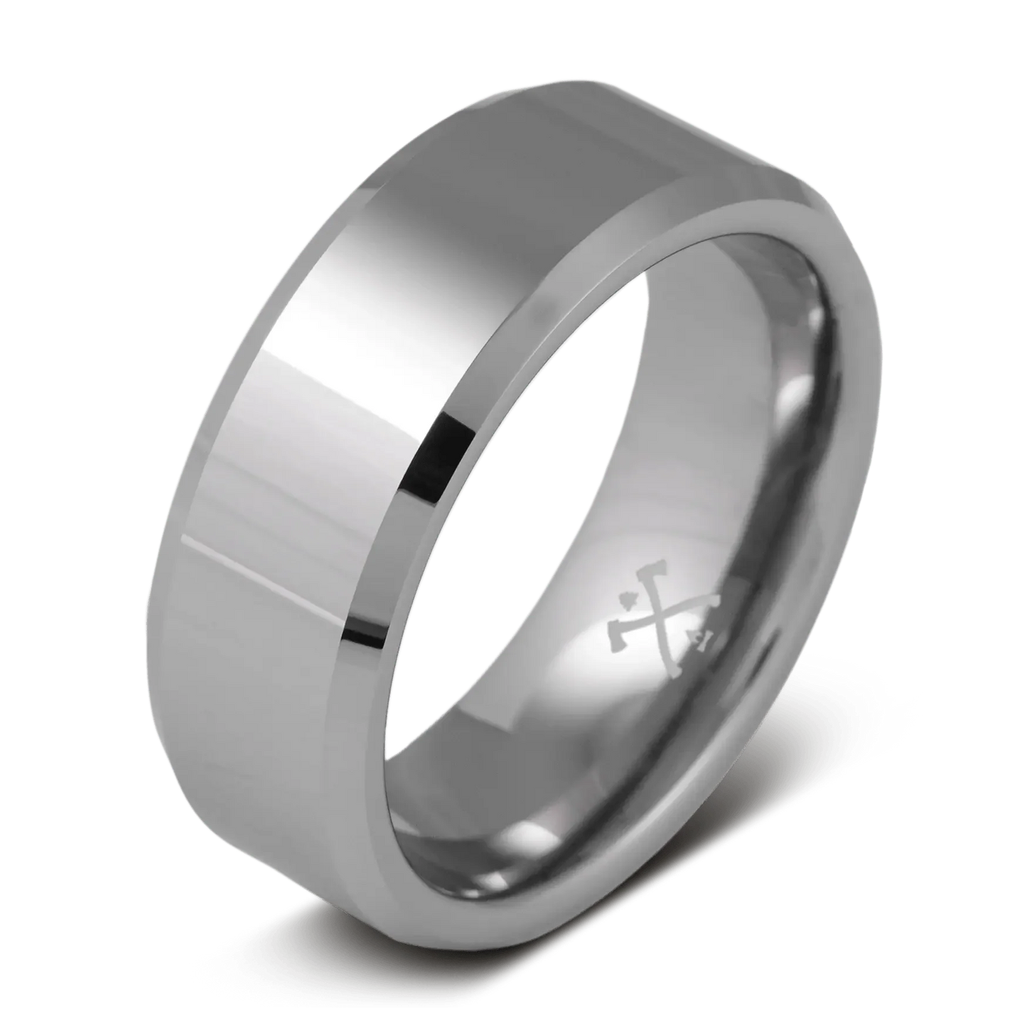 The Savant - Men's Ring / Wedding Band - Tungsten