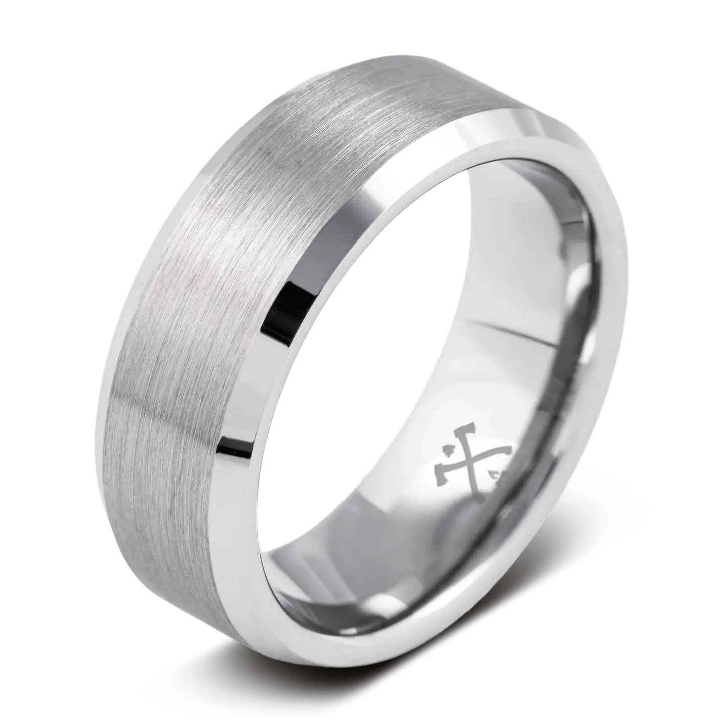 The Savant - Men's Ring / Wedding Band - Tungsten