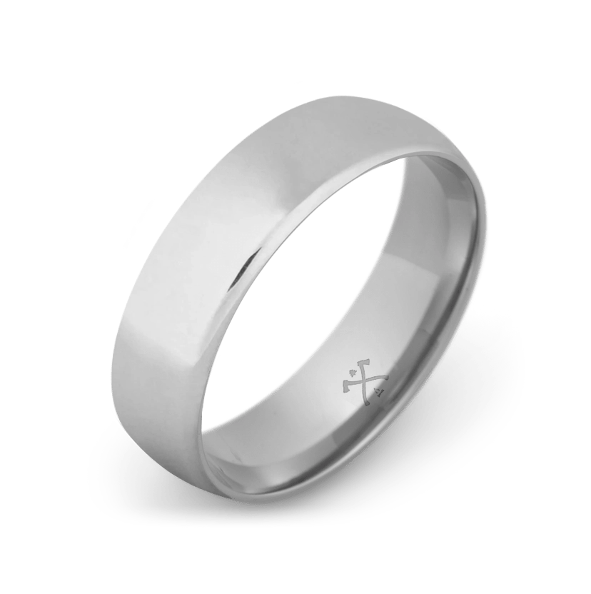 The Scholar - Men's Ring / Wedding Band - Tungsten