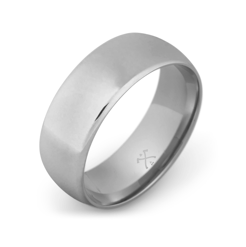 The Scholar - Men's Ring / Wedding Band - Tungsten