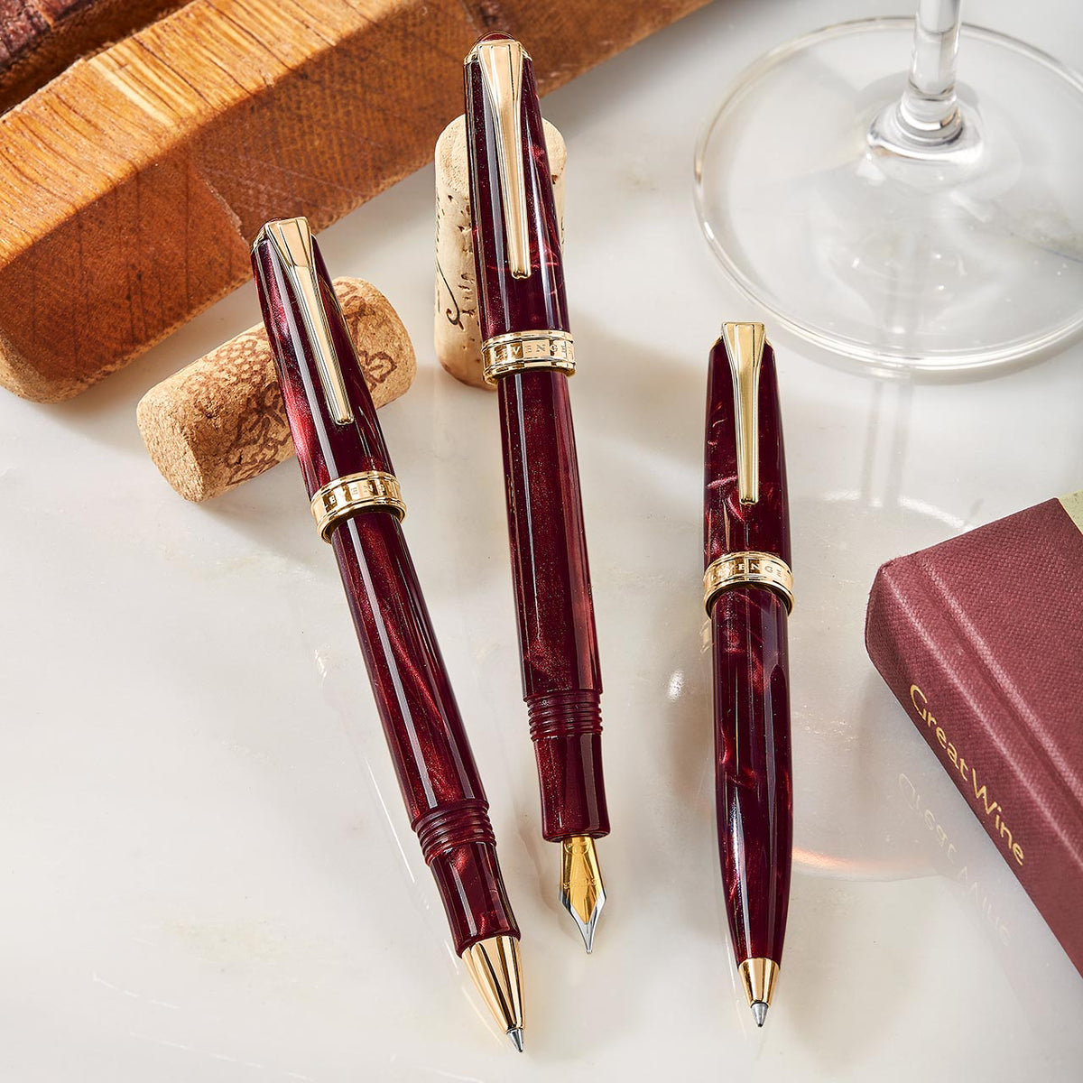 True Writer Classic Bordeaux Fountain Pen