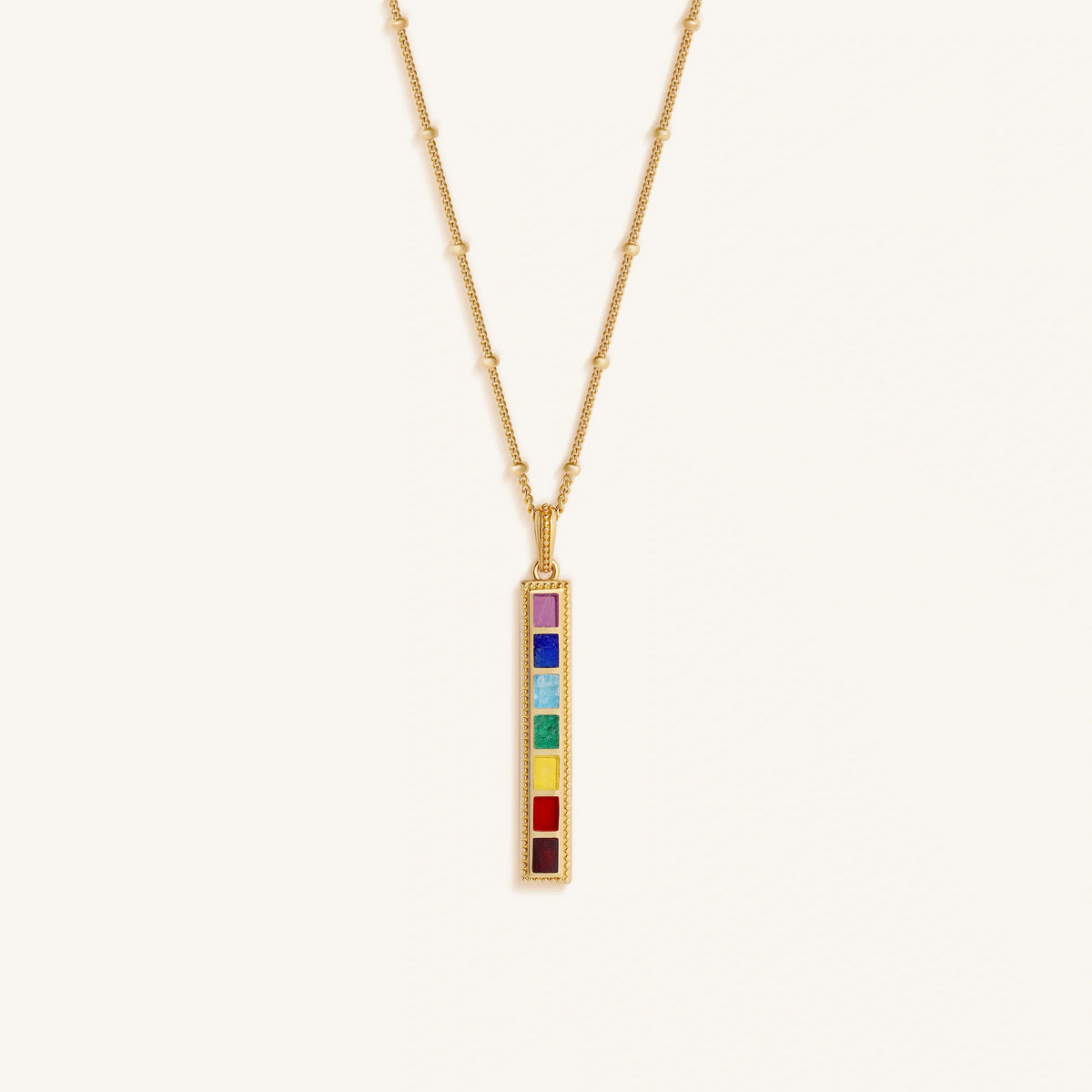 Sacred Flow – Seven Chakra Energy Necklace