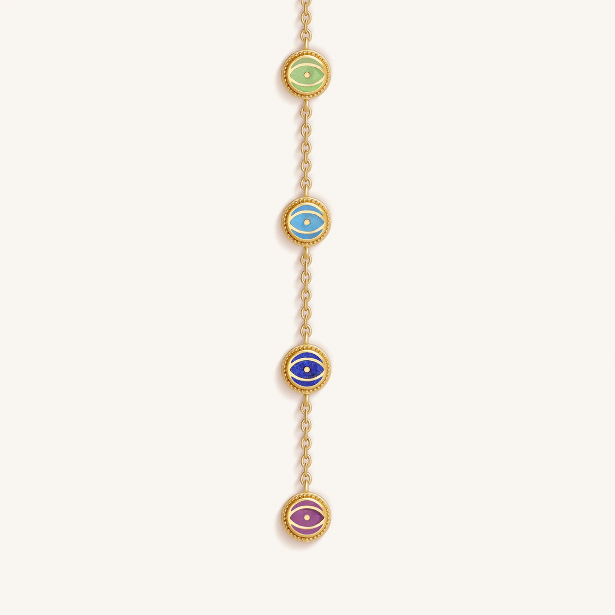 Ethereal Balance – Seven Chakra Harmony Necklace