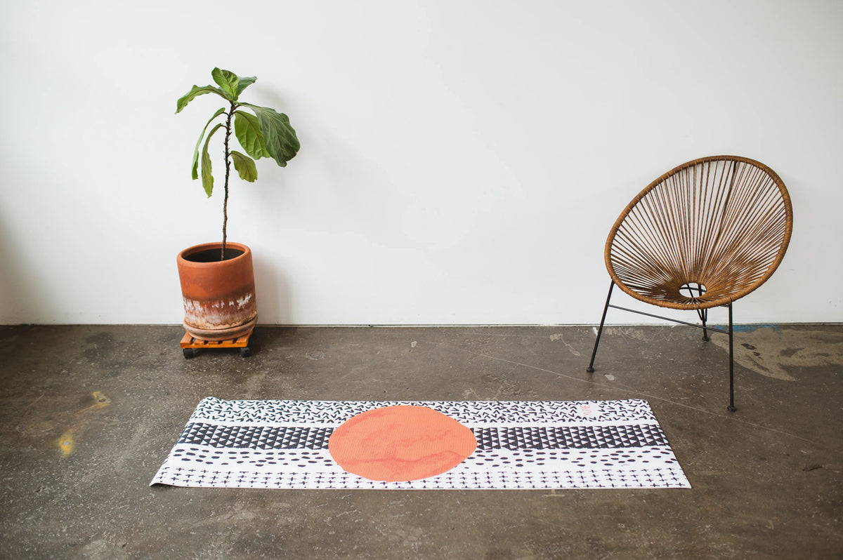 Bowie Yoga Mat — Lightning Flow, Zero-Slip Grip (Amped Cushioning)