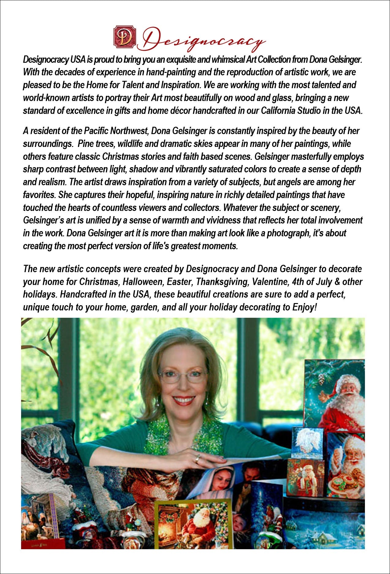 Let Us Adore Him - Glass Ornament - Limited Edition