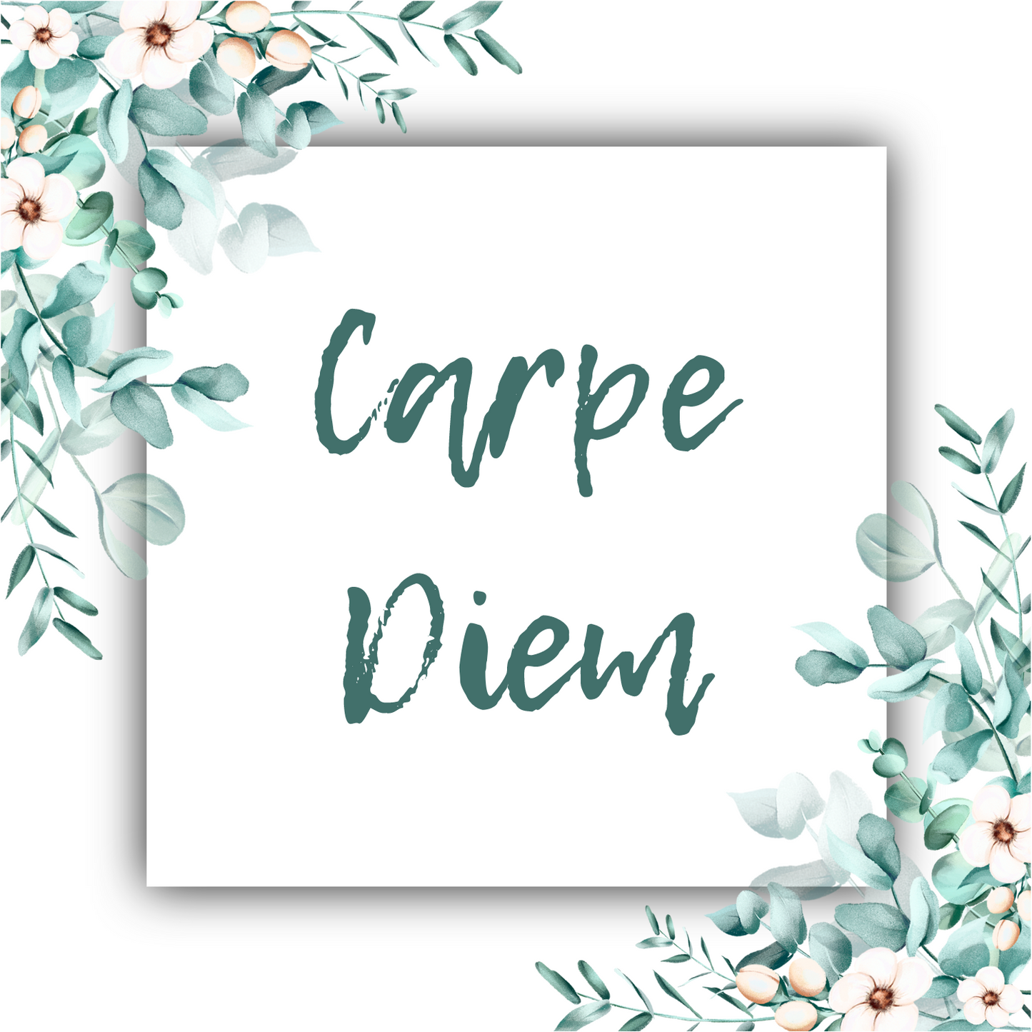 Carpe Diem - Seize the Day (Horace) - Mobius Necklace