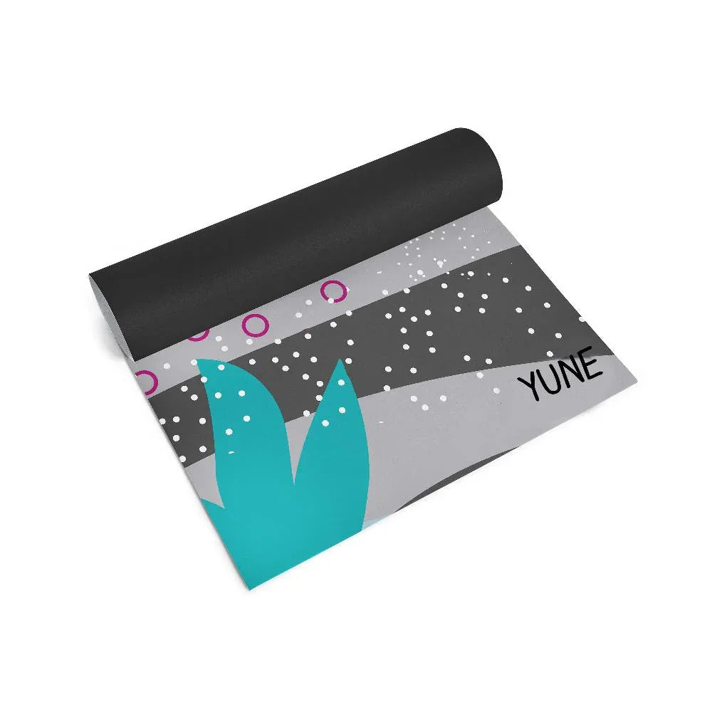 Yoga Mat | 6mm Thick | Multicolored | Non-Slip | Eco Friendly | Yune Yoga | Fhloston