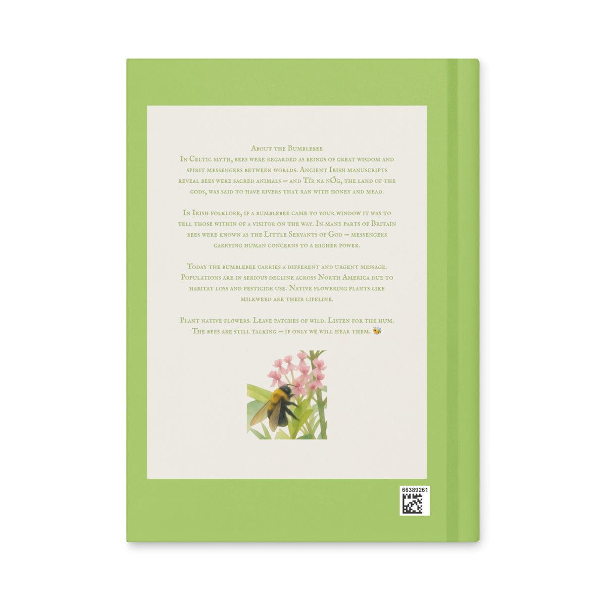 Bumblebee's Delight — Hardcover Nature Journal