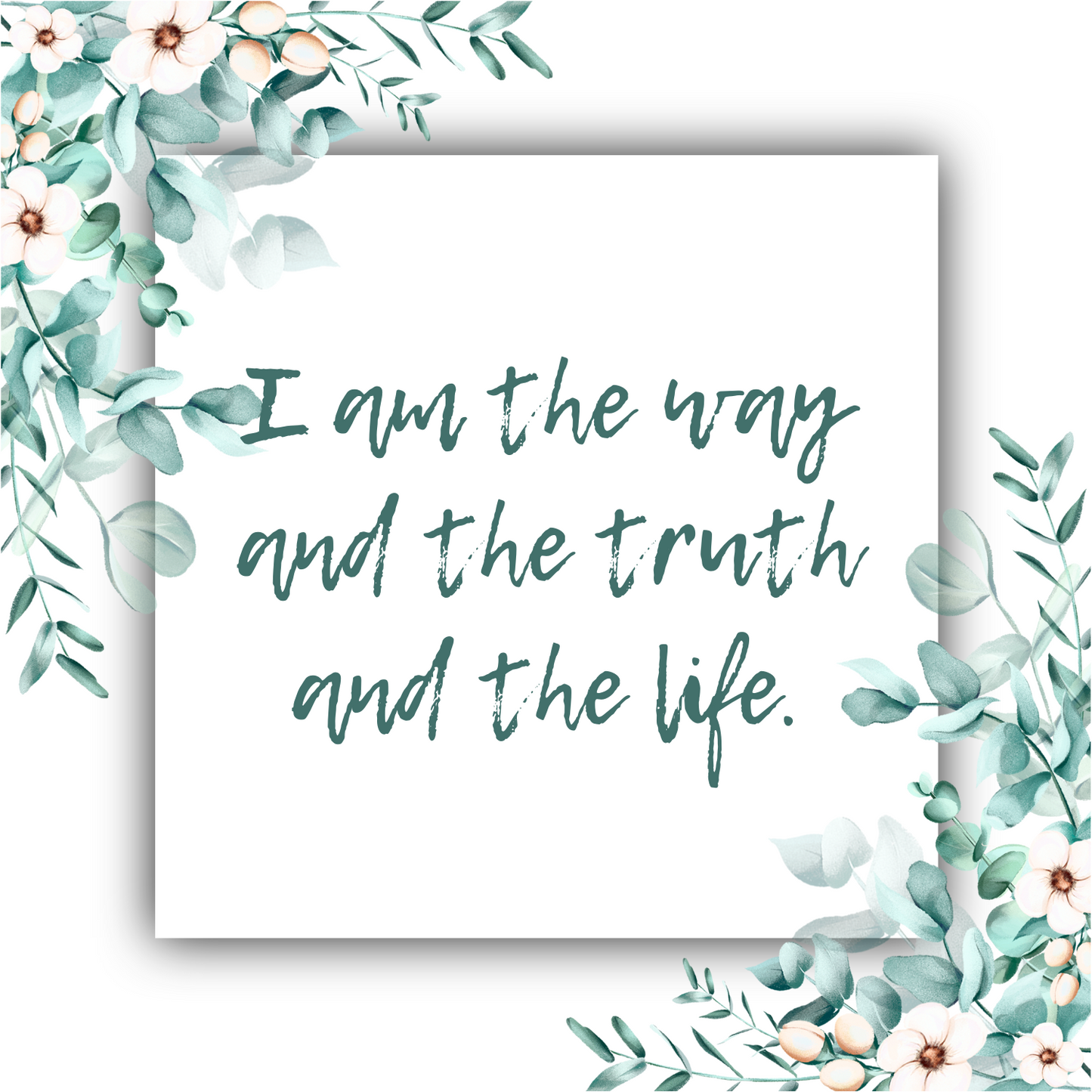 I Am the Way and the Truth - Mobius Necklace