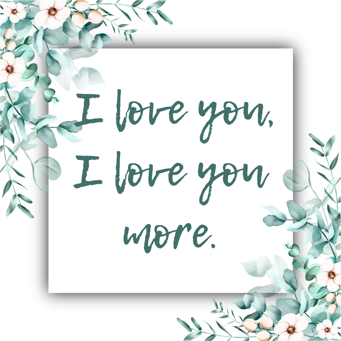 I Love You More - Mobius Necklace