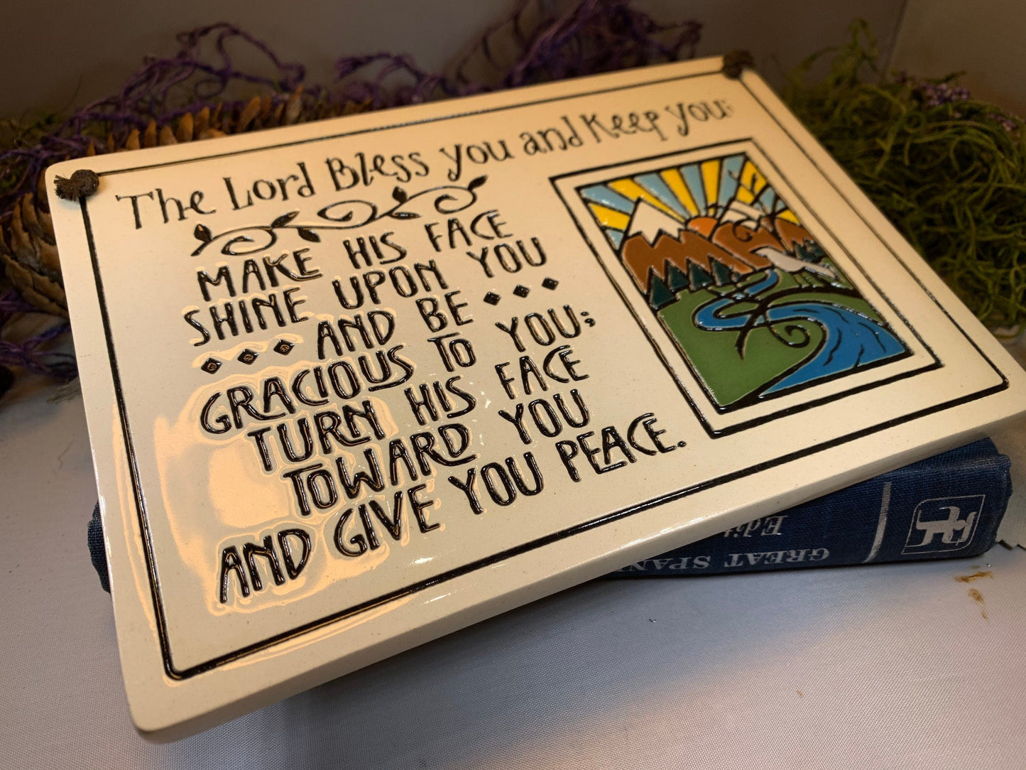 Lord Bless You and Keep You Blessing Wall Art