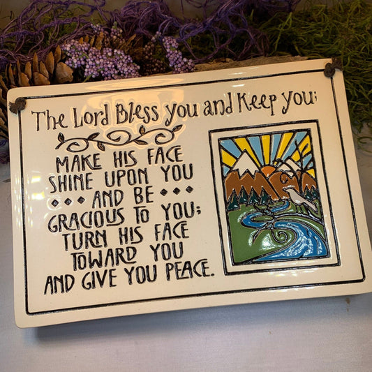 Lord Bless You and Keep You Blessing Wall Art