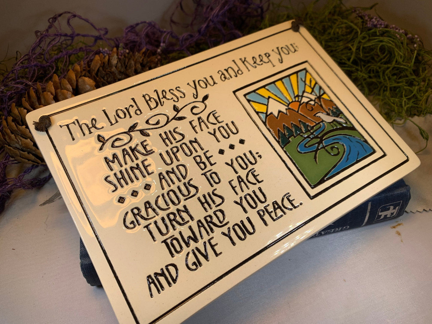 Lord Bless You and Keep You Blessing Wall Art