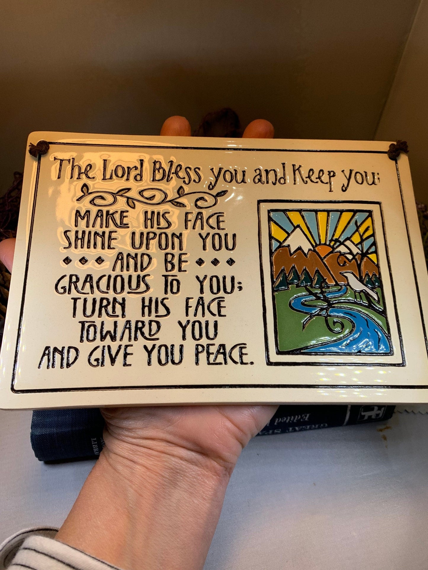 Lord Bless You and Keep You Blessing Wall Art