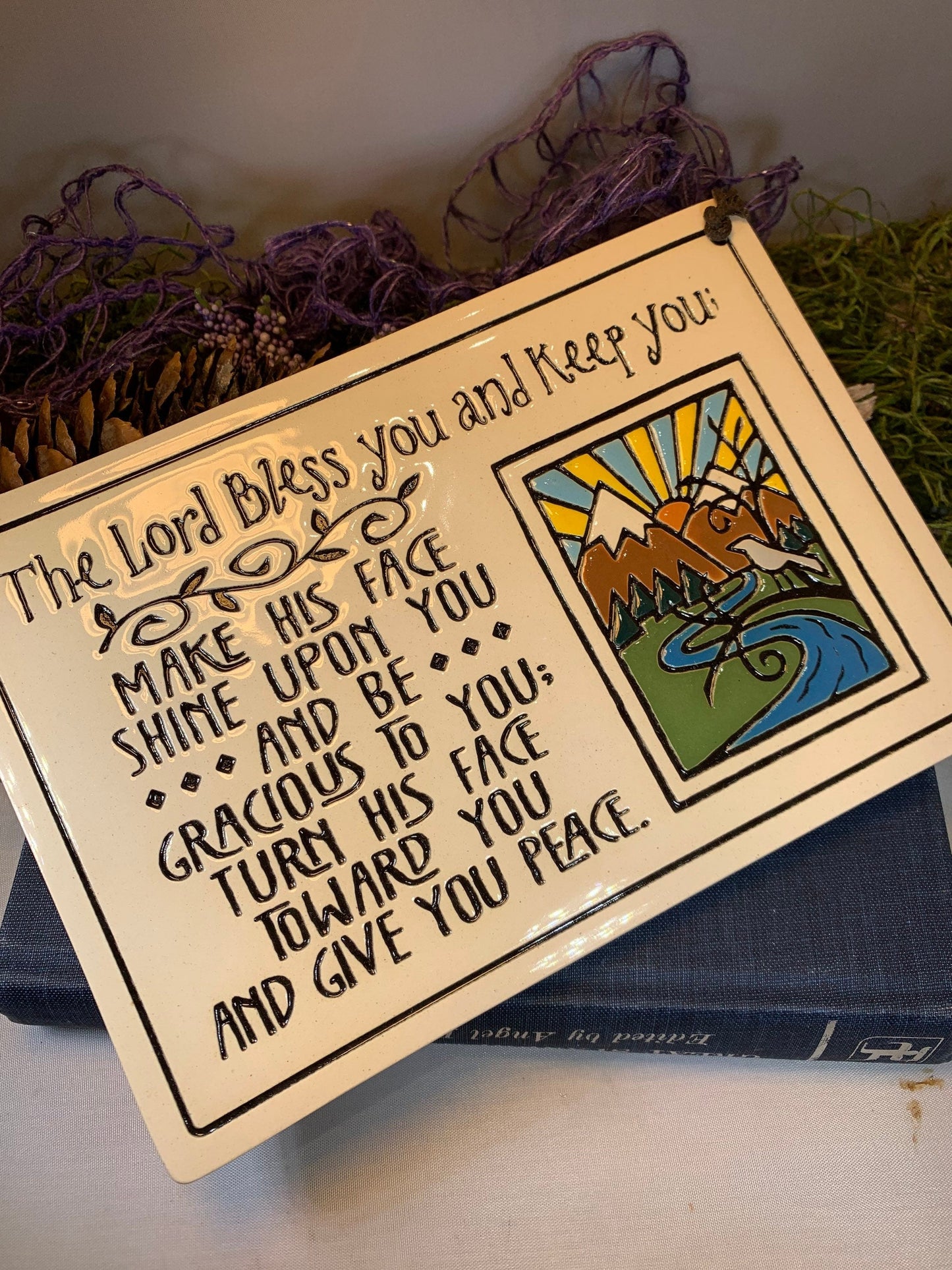 Lord Bless You and Keep You Blessing Wall Art