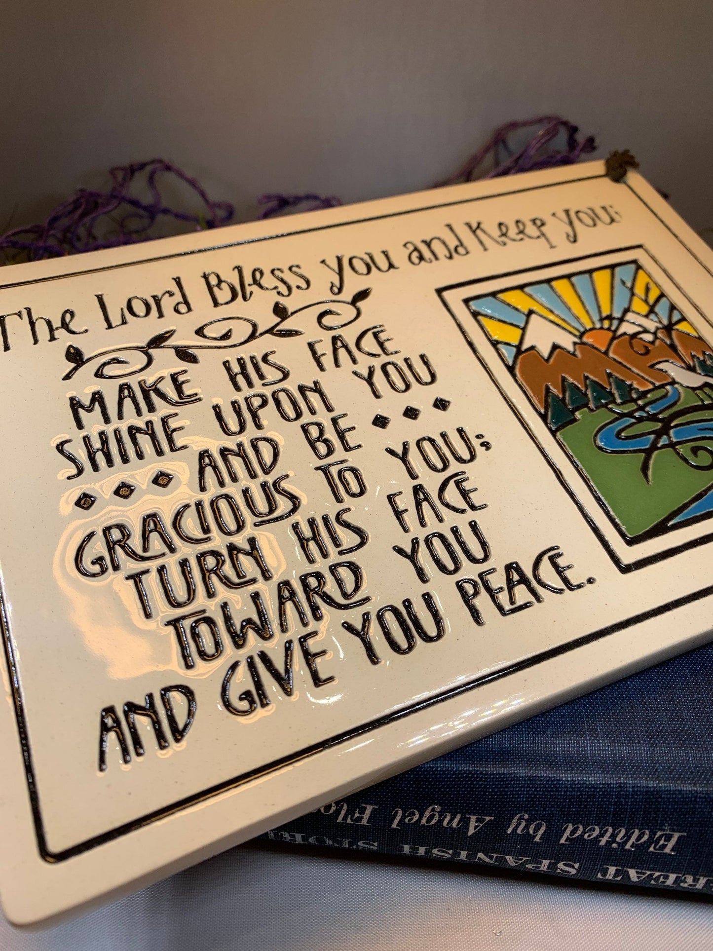 Lord Bless You and Keep You Blessing Wall Art