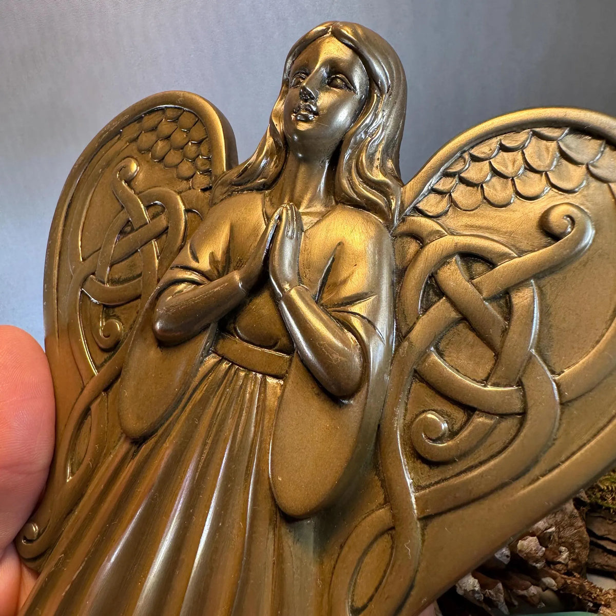 Celtic Angel Wall Art Plaque