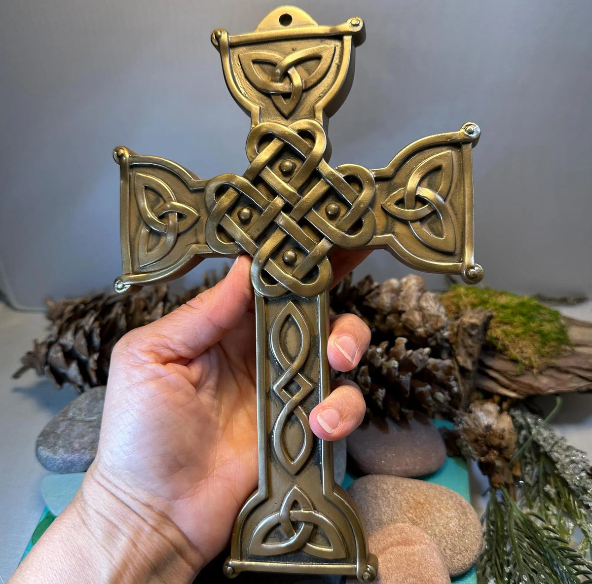 Love Knot Celtic Cross - Wall Art