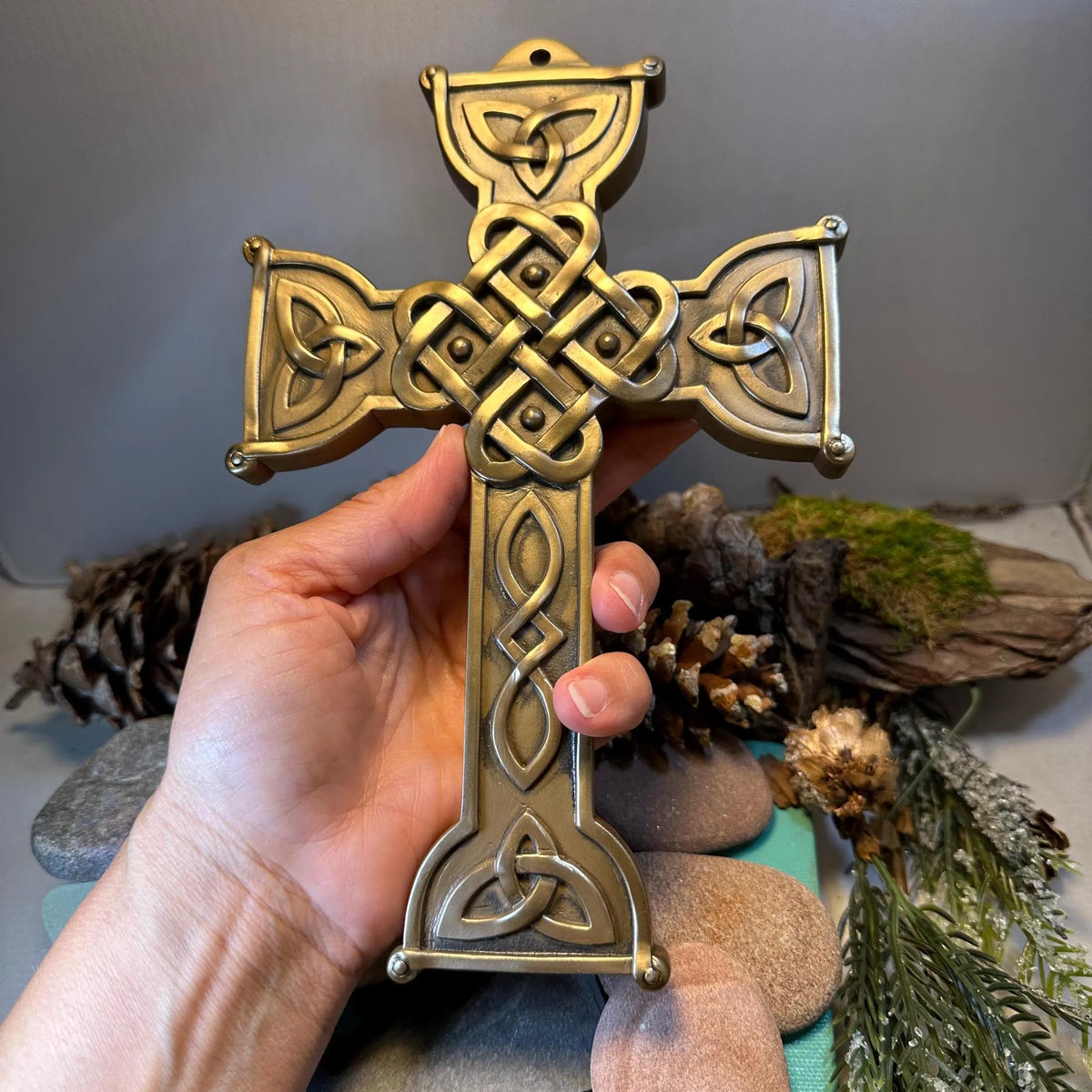 Love Knot Celtic Cross - Wall Art