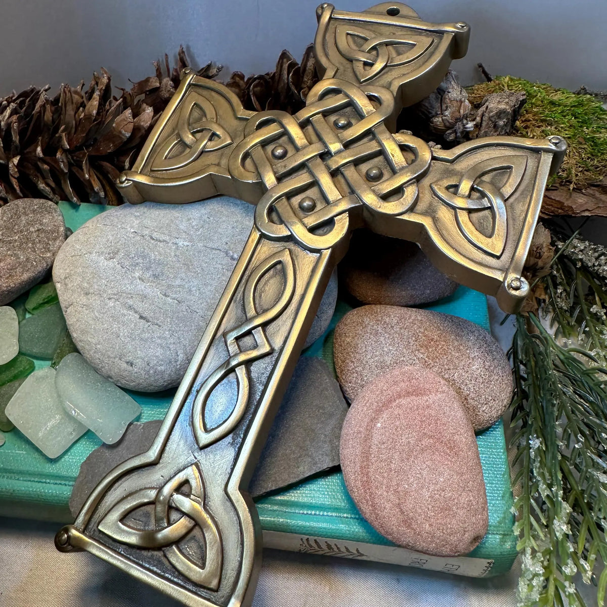 Love Knot Celtic Cross - Wall Art