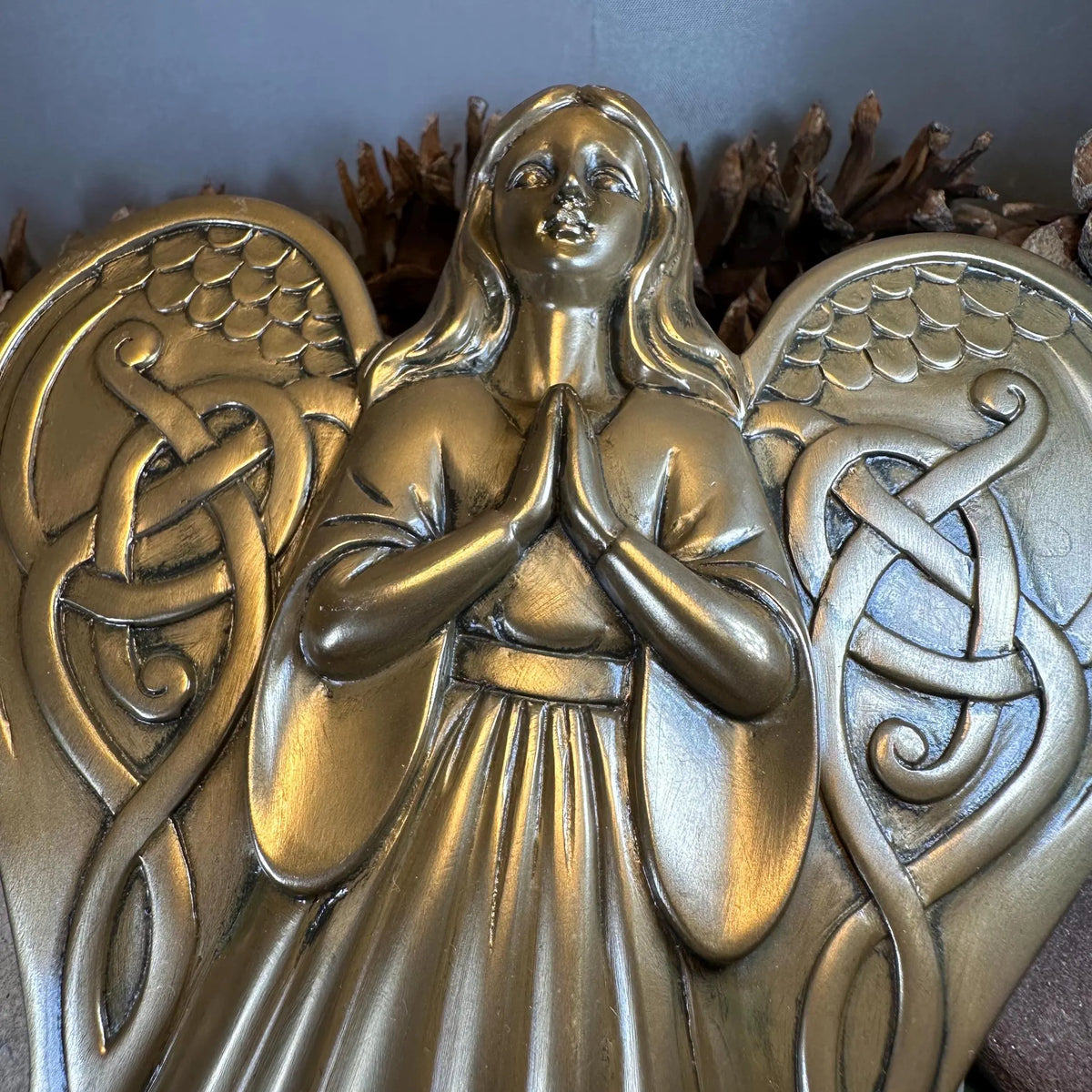 Celtic Angel Wall Art Plaque