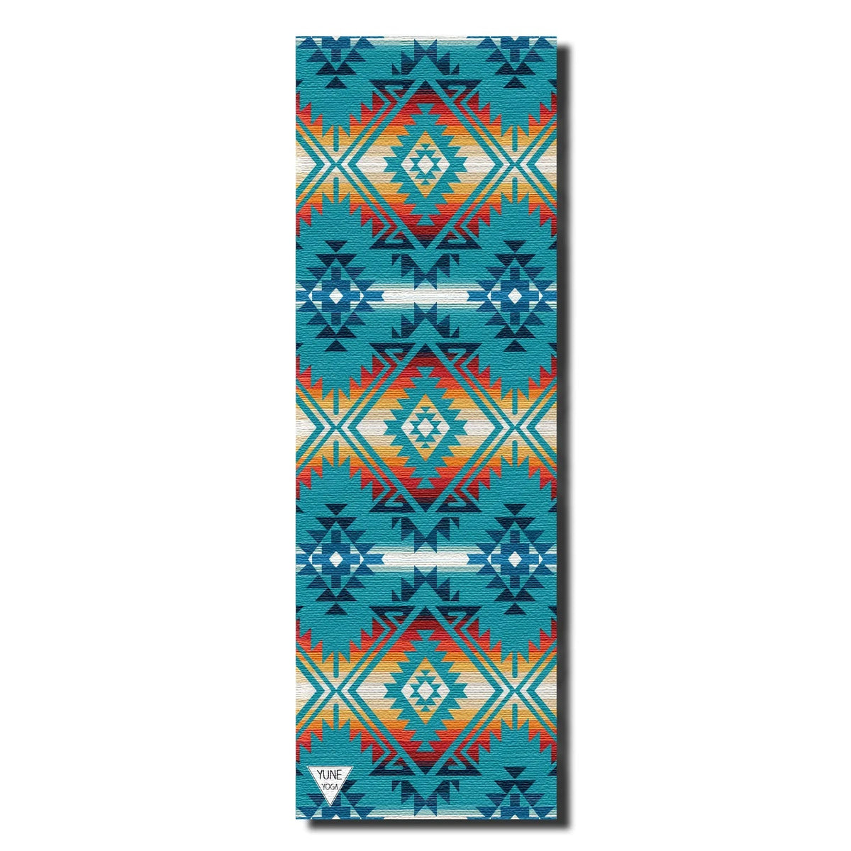 Jerome Turquoise Yoga Mat – 6 mm Extra Thick, Double-Sided Non-Slip, Eco-Friendly PER with Turquoise Water-Inspired Design | Yune Yoga